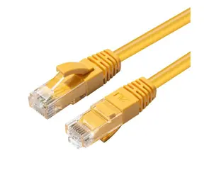 MicroConnect CAT6 U/UTP 5m žltá