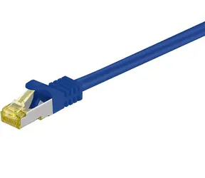 MicroConnect CAT7 S/FTP Patch Cord 20m modrá