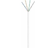 MicroConnect CAT6 U/UTP STRANDED 100m biela