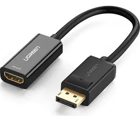 Ugreen MM137 Redukcia DisplayPort (M) - HDMI (F) 0.25 m čierna