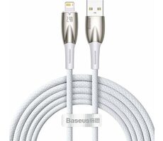 Baseus CADH000202 Kábel USB-A (M) - Lightning (M) 1 m biela