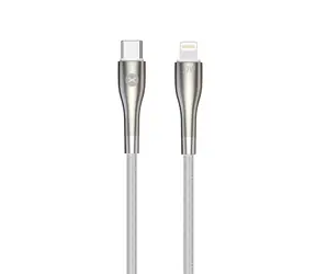 Forever Sleek Kábel USB-C (M) - Lightning (M) 1m biela