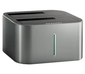 Axagon ADSA- DC, USB-C 5Gbps - 2x SATA 6G 2.5"/3.5" SSD/HDD CLONE DUAL dokovacia stanica