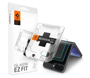 Spigen Glass TR EZ Fit Cover 2 Pack ochranné sklo s aplikačným nástrojom pre Samsung Galaxy Z Flip6