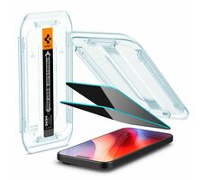 Spigen Glass tR EZ Fit (Privacy) 2 Pack ochranné sklo pre Apple iPhone 16 Pro Max číra