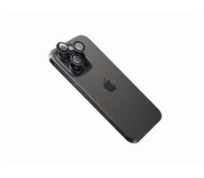 FIXED Ochranné sklá šošoviek fotoaparátov Camera Glass pre Apple iPhone 16 Pro/16 Pro Max čierna