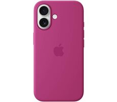 Apple Silikónový kryt s MagSafe pre iPhone 16 - Fuchsia