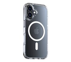 Torras Diamond-Mag case ochranný kryt pre Apple iPhone 16 transparentný