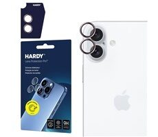 3mk Hardy Lens Protection Pre sklá na fotoaparát pre Apple iPhone 16/16 PLUS Pink