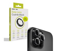 Mobile Origin Easy Lens guards ochranné sklo na objektív pre Apple iPhone 16 Pro/16 Pro Max čierna