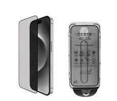 Guess Tvrdené Sklo 2.5D PRIVACY pre iPhone 16 Black