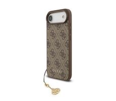 Guess 4G Charm Zadný Kryt pre iPhone 17 Air Tone on Tone Brown