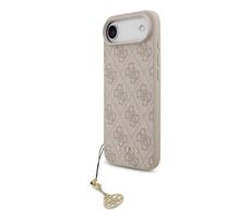 Guess 4G Charm Zadný Kryt pre iPhone 17 Air Tone on Tone Pink
