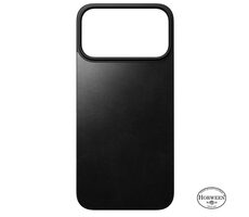 Nomad Magnetic Leather Back Magsafe zadný kryt pre Apple iPhone 17 Pro Max black (Horween)