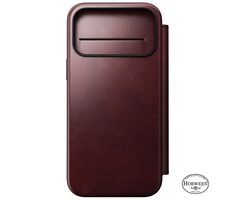 Nomad Modern Leather Folio púzdro pre Apple iPhone 17 Pre Max burgundy (Horween)