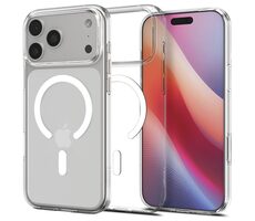 Spigen Liquid Crystal MagSafe zadný kryt pre Apple iPhone 17 Pro Max číra