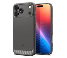 Spigen Rugged Armor MagSafe ochranný kryt pre Apple iPhone 17 Pre Max sivá