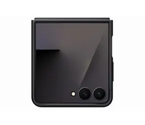 Samsung Ochranný kryt z vegánskej kože Flip7 Black