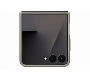Samsung Ochranný kryt z vegánskej kože Flip7 Taupe