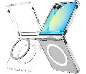 Spigen Ultra Hybrid Pro MagSafe kryt pre Samsung Galaxy Z Flip 7 číra/biela