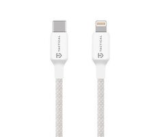 Tactical Stitch Thread Cable USB-C/Lightning 1m White