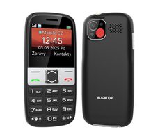 Aligator A775 Senior čierny + stolná nabíjačka