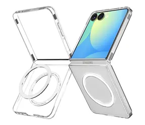 Spigen Air Skin Magsafe ochranný kryt pre Samsung Galaxy Z Flip 7 číra
