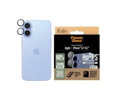 PanzerGlass Hoops Apple iPhone 16/16 PLUS číre ochranné krúžky pre šošovky fotoaparátu