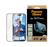 PanzerGlass Gaming Apple iPhone 16/15 s inštalačným rámčekom