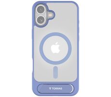 Torras Pstand Series Ochranné púzdro pre Apple iPhone 16 modrá