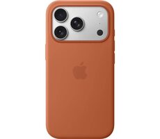 Apple Silikónový kryt s MagSafe pre iPhone 17 Pre terakotová