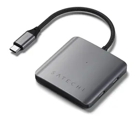 Satechi USB-C Hub sivá