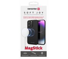 Swissten SOFT JOY MagStick Puzdro pre Apple iPhone 17 Pro Max čierna