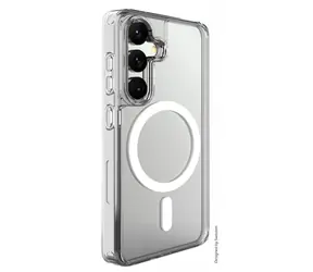 Swissten Puzdro Clear Jelly MagStick Metallic pre Samsung Galaxy S26 5G transparentné