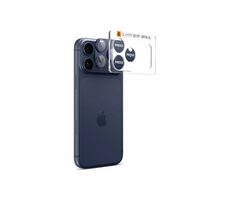 Spigen Glass TR EZ Fit Optik Pre XL sklo na fotoaparát pre Apple iPhone 17 Pre tmavo modrá