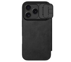 Nillkin Qin Book PRO Puzdro pre Apple iPhone 17 Pro Black