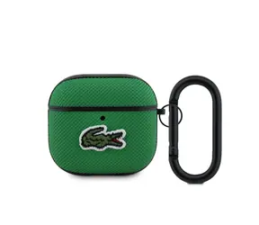 Lacoste Petit Pique Croc Logo Patch Puzdro pre AirPods 4 Green
