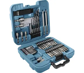 Makita D-58877 Sada bitov a vrtákov v plastovom kufri 42 ks