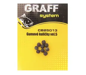 Graff Gumové guličky Veľkosť 5 10ks
