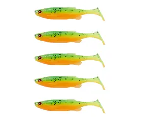 Savage Gear Gumová nástraha Fat Minnow T-Tail 10,5cm 11g Firecracker 5ks