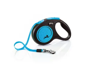Flexi New Neon M 5m/25kg modrá