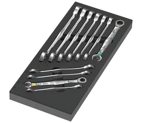 Wera 9730 Kľúč Joker 6000 v penovej vložke set 1 - 11 dielny