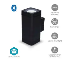 Nedis Vonkajšie svetlo Smartlife