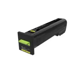 Lexmark 72K2XYE Extra HC vratná tonerová kazeta žlutá