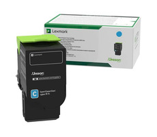 Lexmark C2320C0 originální vratný toner modrá