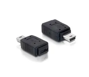 DeLock redukcia USB mini samec na USB micro B samica