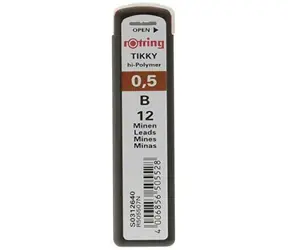 Rotring Tuhy 0.5mm - B 12 ks
