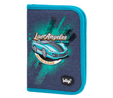 BAAGL Školský peračník klasik dve chlopne Racer