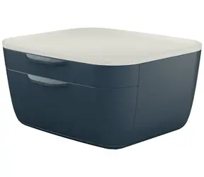 Leitz Cosy (2 zásuvky) Zásuvkový box zamatová šedá
