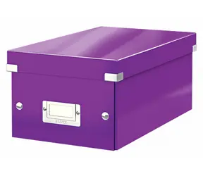 Leitz Click&Store Krabica na DVD purpurová